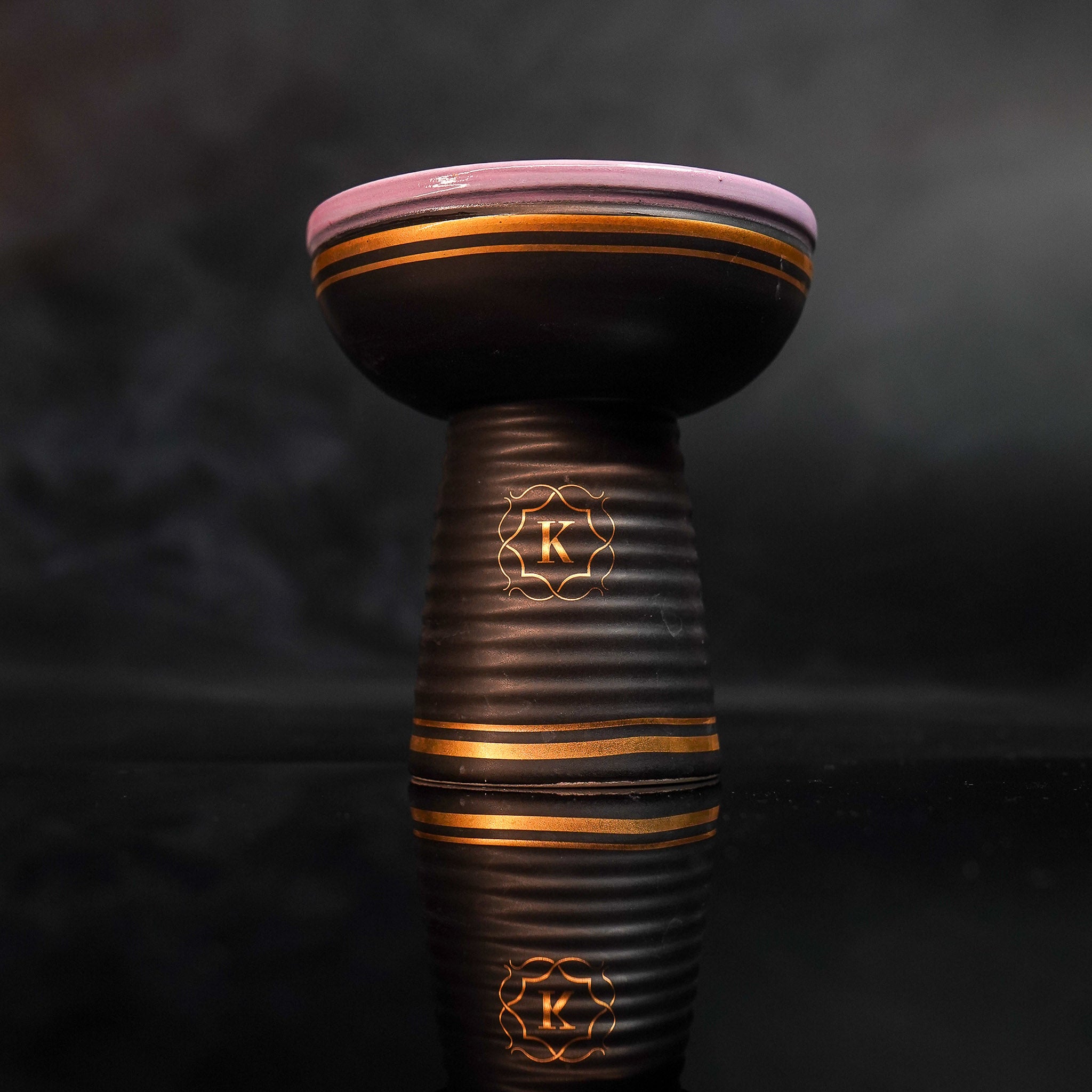 kaloud-olla-juno-foyer-chicha-c-ramique-noir-or image 4