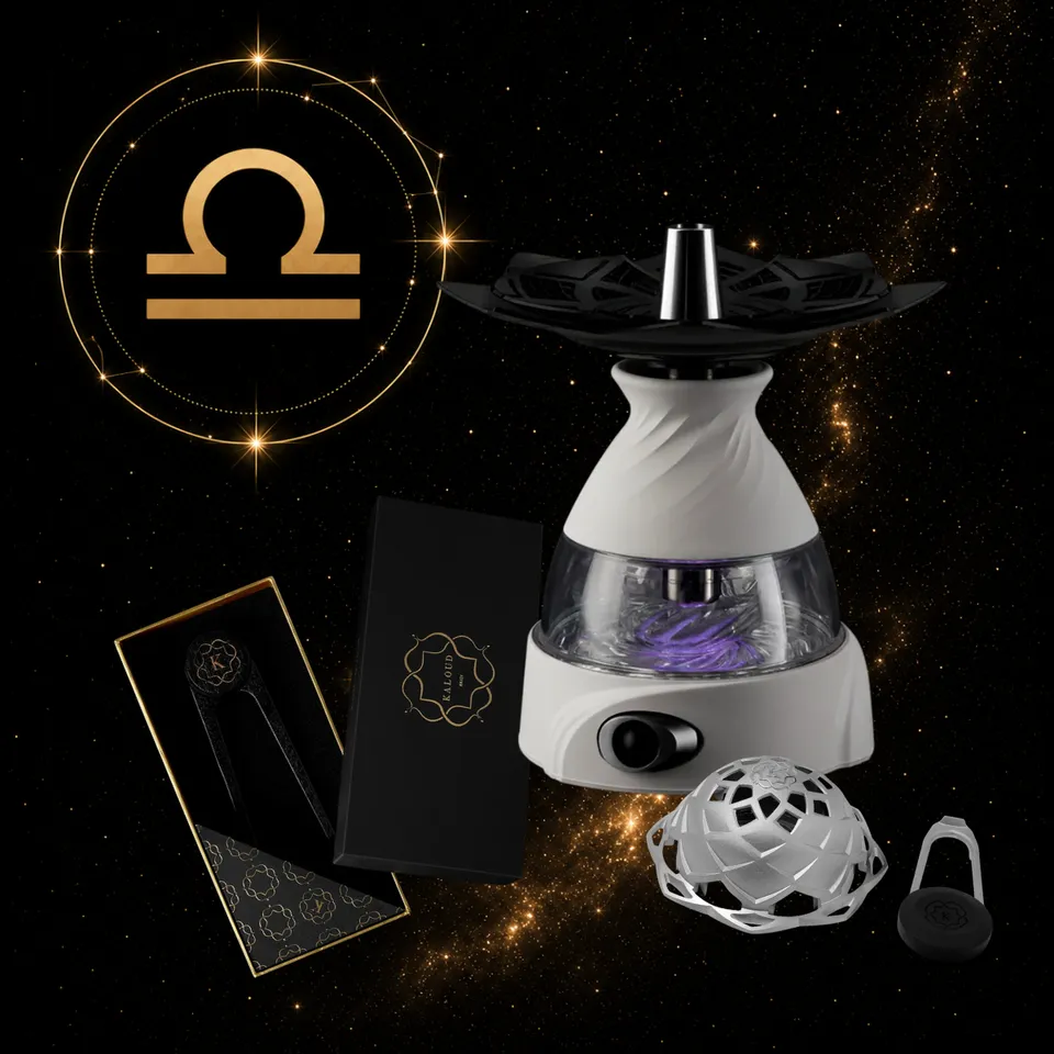 kaloud-krysalis-libra-zodiac-chicha-calix-2-0-blanche image 1