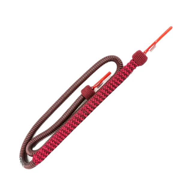 asli-tuyau-chicha-gyptien-lavable-195cm-noir-et-or image 1
