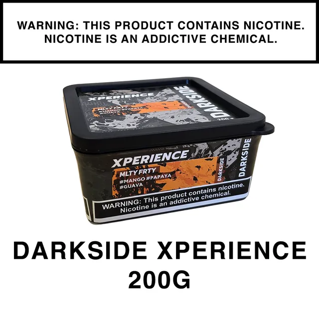 darkside-xperience-tabac-chicha-bana-nascar-200g-banane image 1