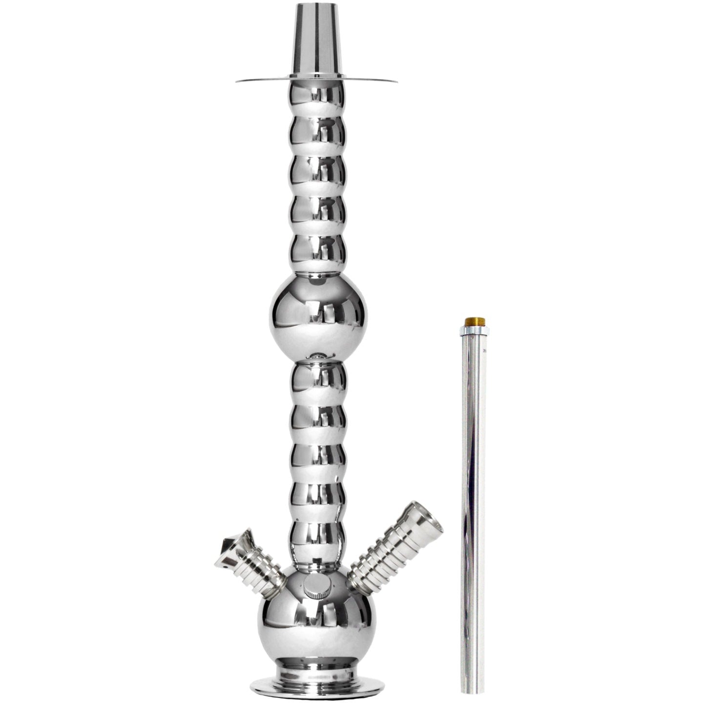 mya-stems-002t-colonne-chicha-laiton-chrome-gyptienne image 1