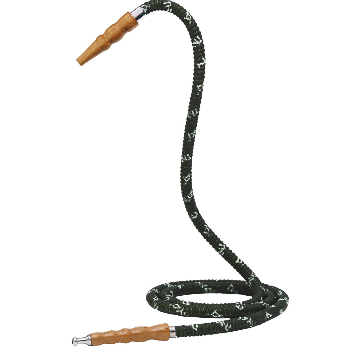 mya-622-tuyau-chicha-cuir-noir-embout-m-tal image 5
