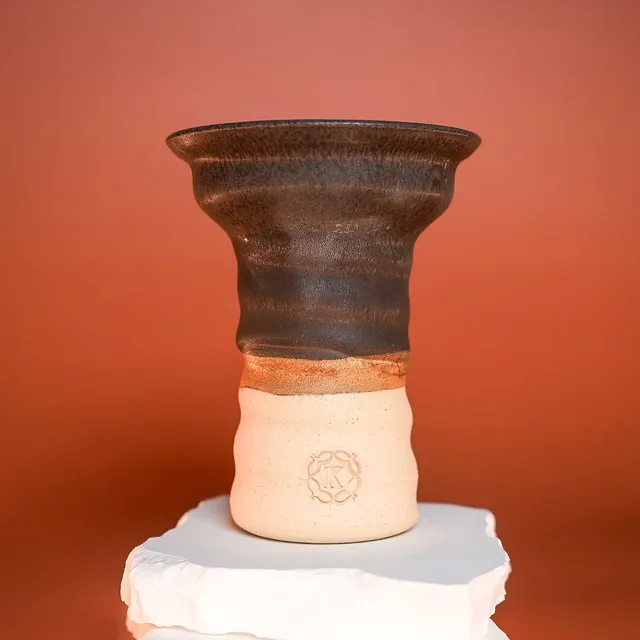 alpaca-kaloud-foyer-chicha-c-ramique-noir-mat image 1