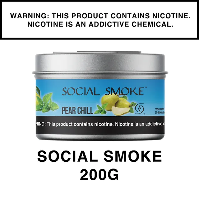 social-smoke-tabac-chicha-200g-absolute-zero-menthe image 1