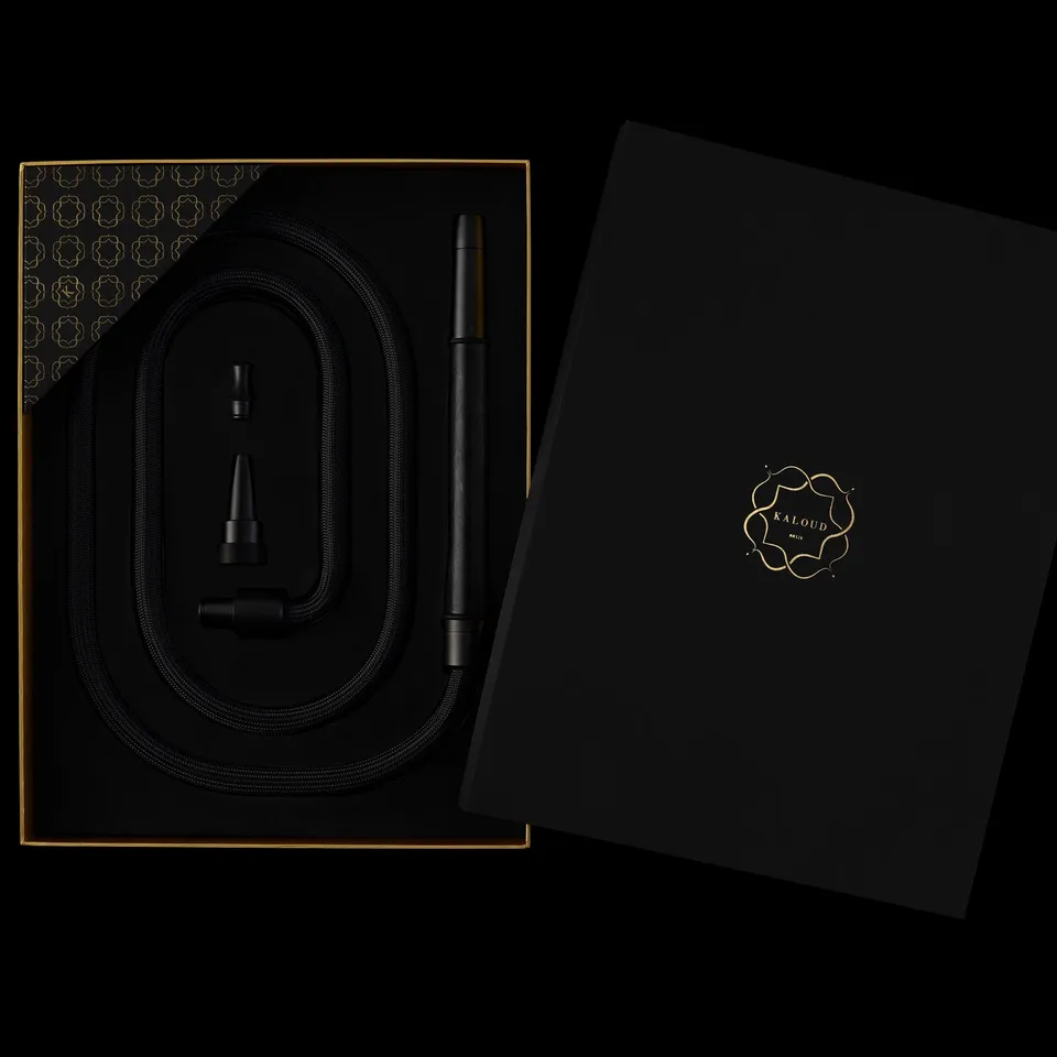 kaloud-aeolis-niris-tuyau-chicha-noir-lavable image 1