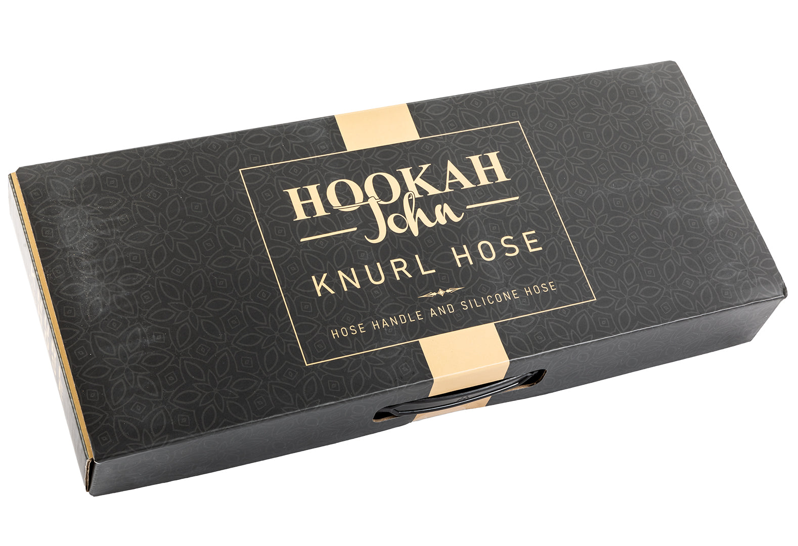 hookahjohn-knurl-v2-noir-tuyau-chicha-inox-190cm image 5