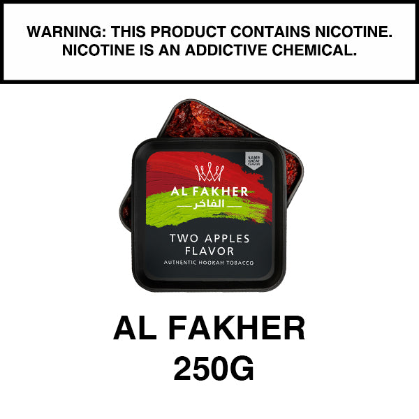 al-fakher-tabac-chicha-menthe-250g-feuille-blonde image 1