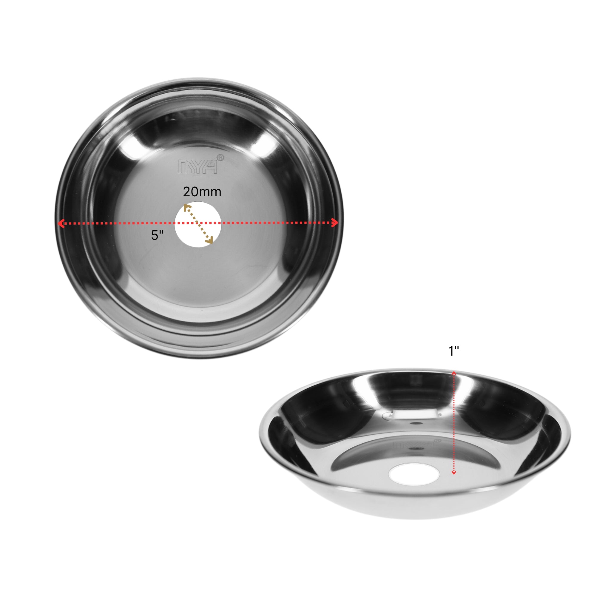mya-712-plateau-chicha-petit-chrome-standard image 2