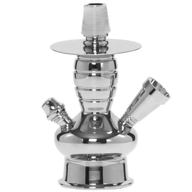 mya-263-colonne-chicha-laiton-chrom-e-15-cm-2-tuyaux image 1