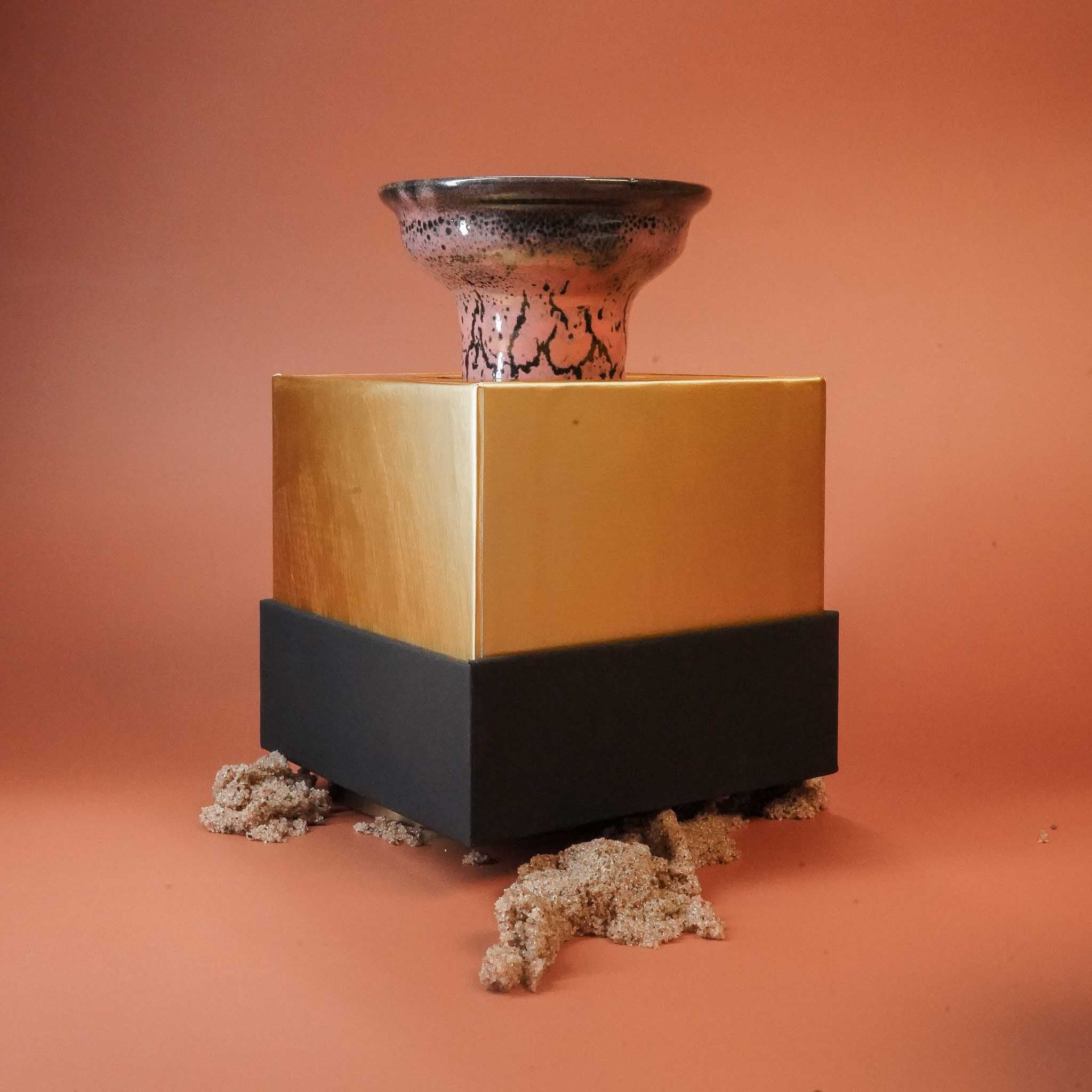 alpaca-kaloud-foyer-chicha-c-ramique-rose-noir image 2