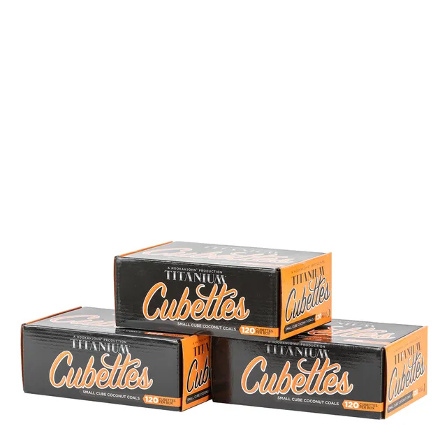 hookah-john-titanium-cubettes-charbon-cubes-coco-3x1kg image 1