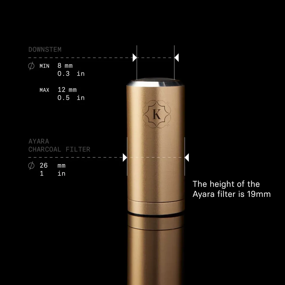 kaloud-ayara-adaptateur-filtre-chicha-tall-c-ramique image 1