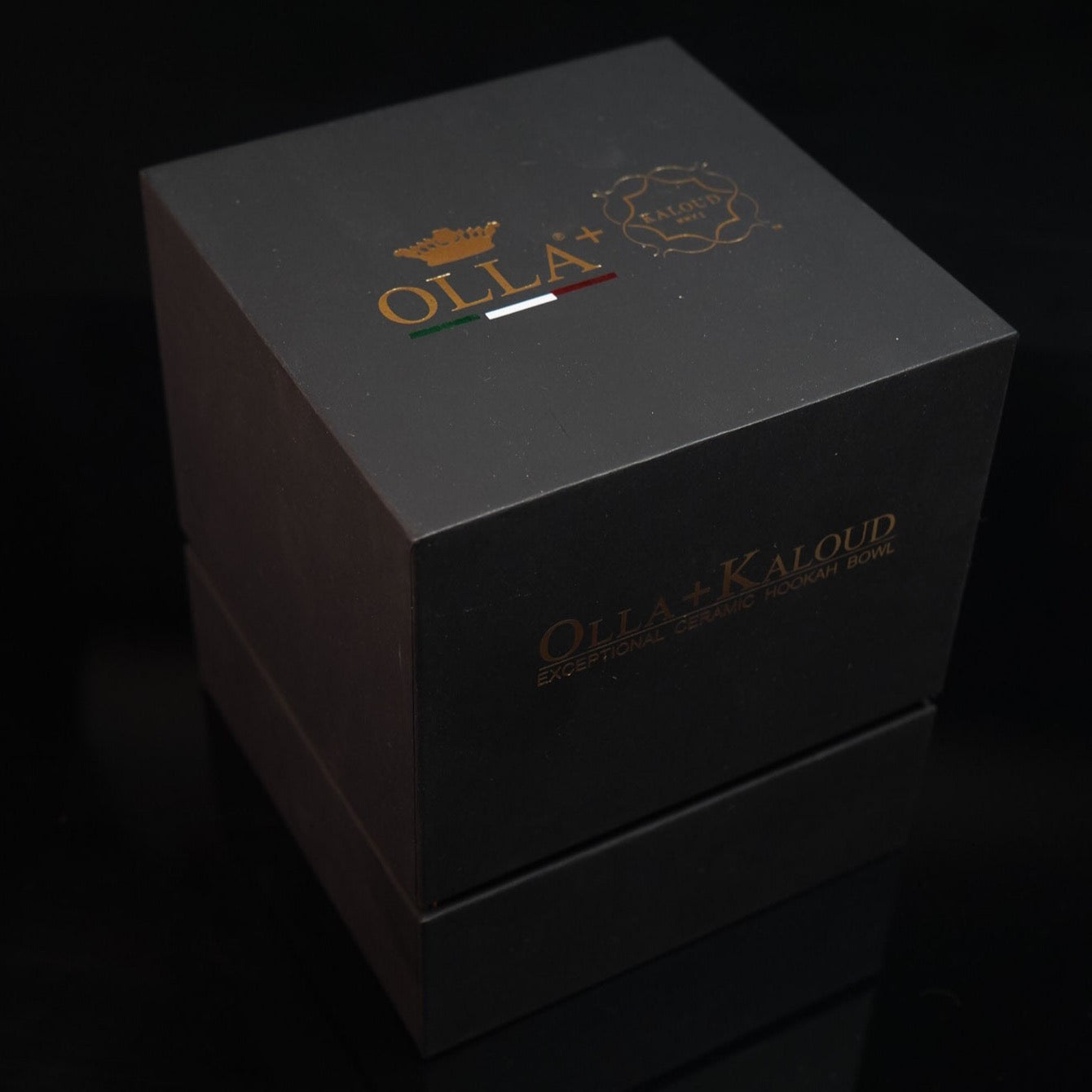 olla-x-kaloud-mars-foyer-chicha-c-ramique-noir-or image 2