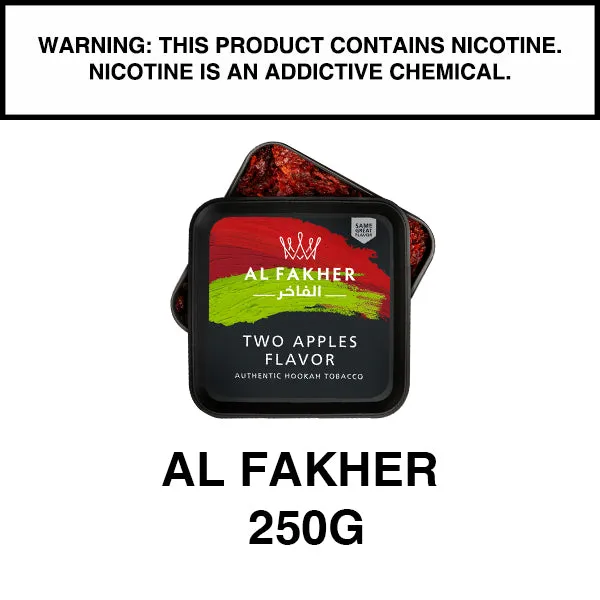 al-fakher-tabac-chicha-menthe-250g-feuille-blonde image 1
