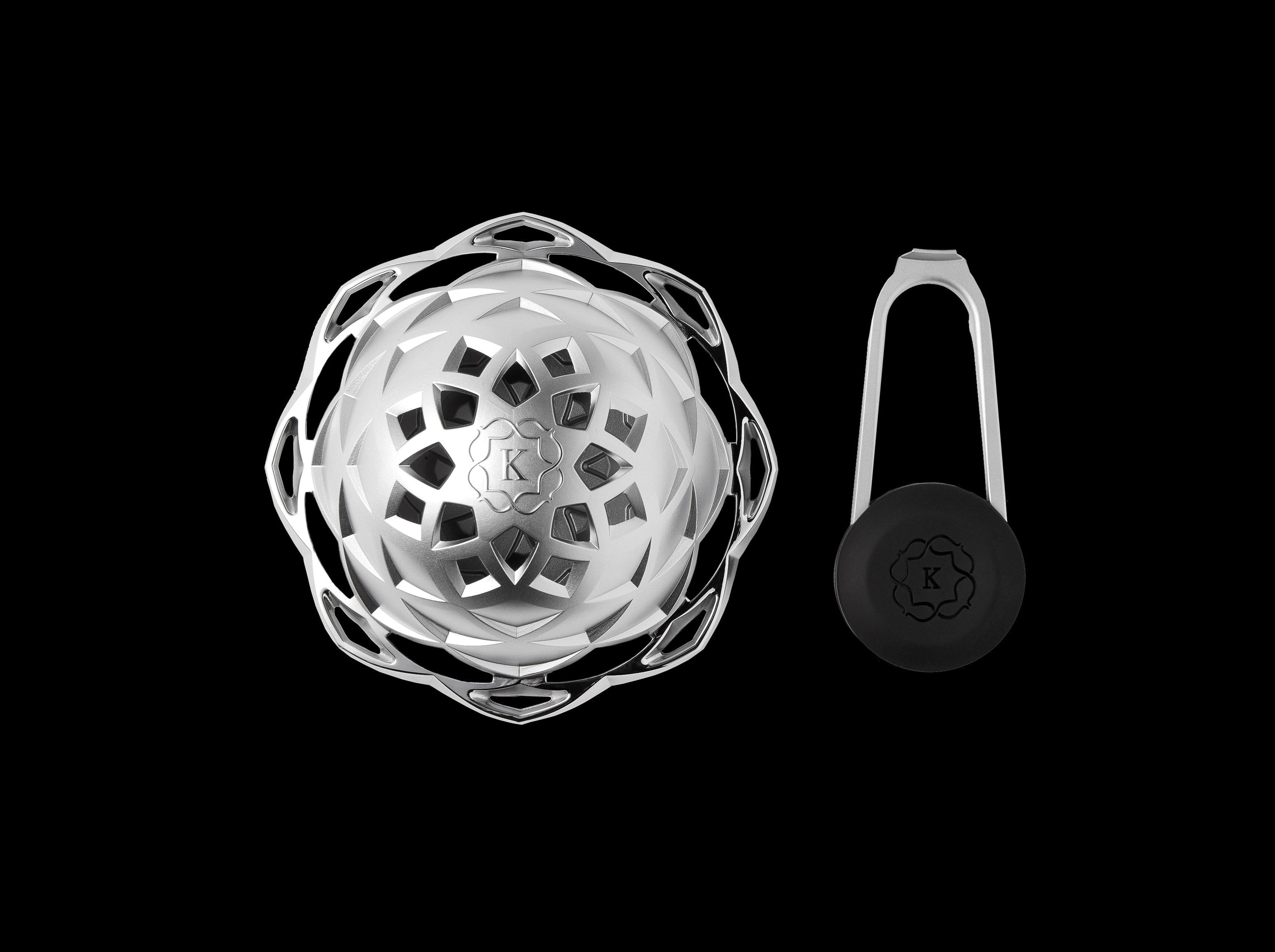 kaloud-lotus-ii-chemin-e-chicha-inox-nubis image 3
