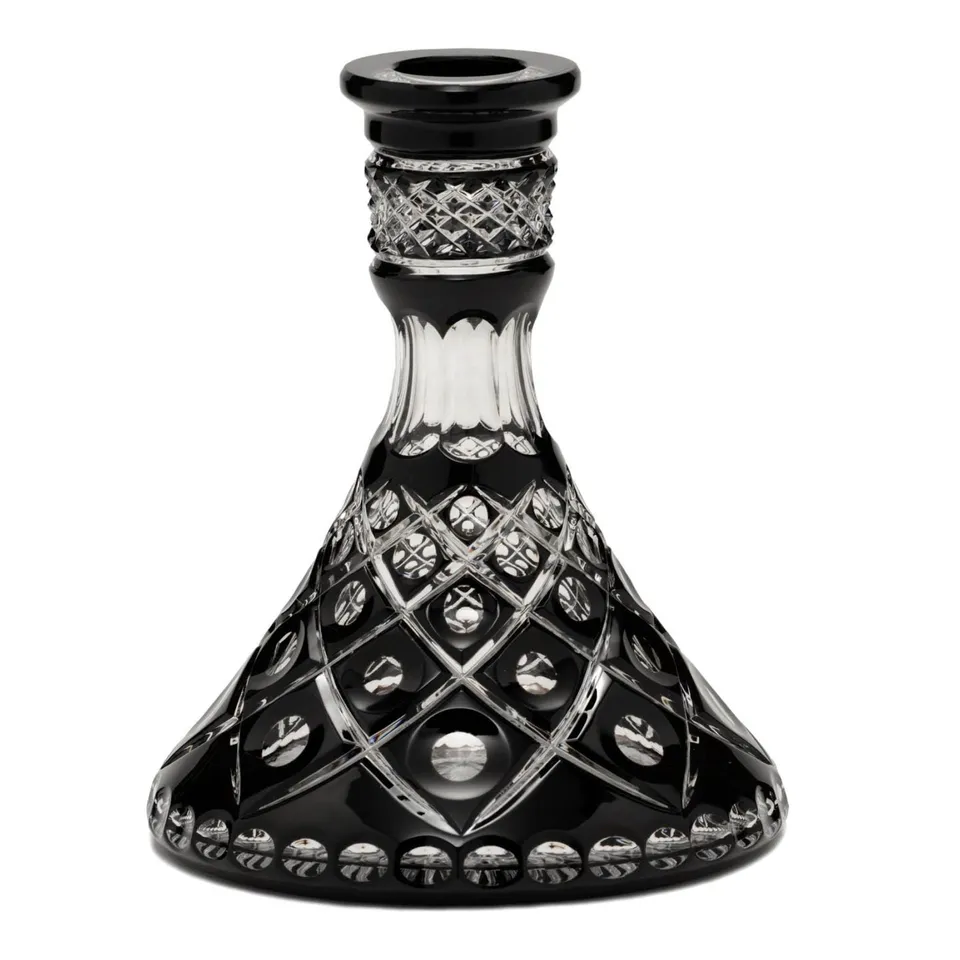 mya-sultan-base-chicha-cristal-noire-vase-seul image 1