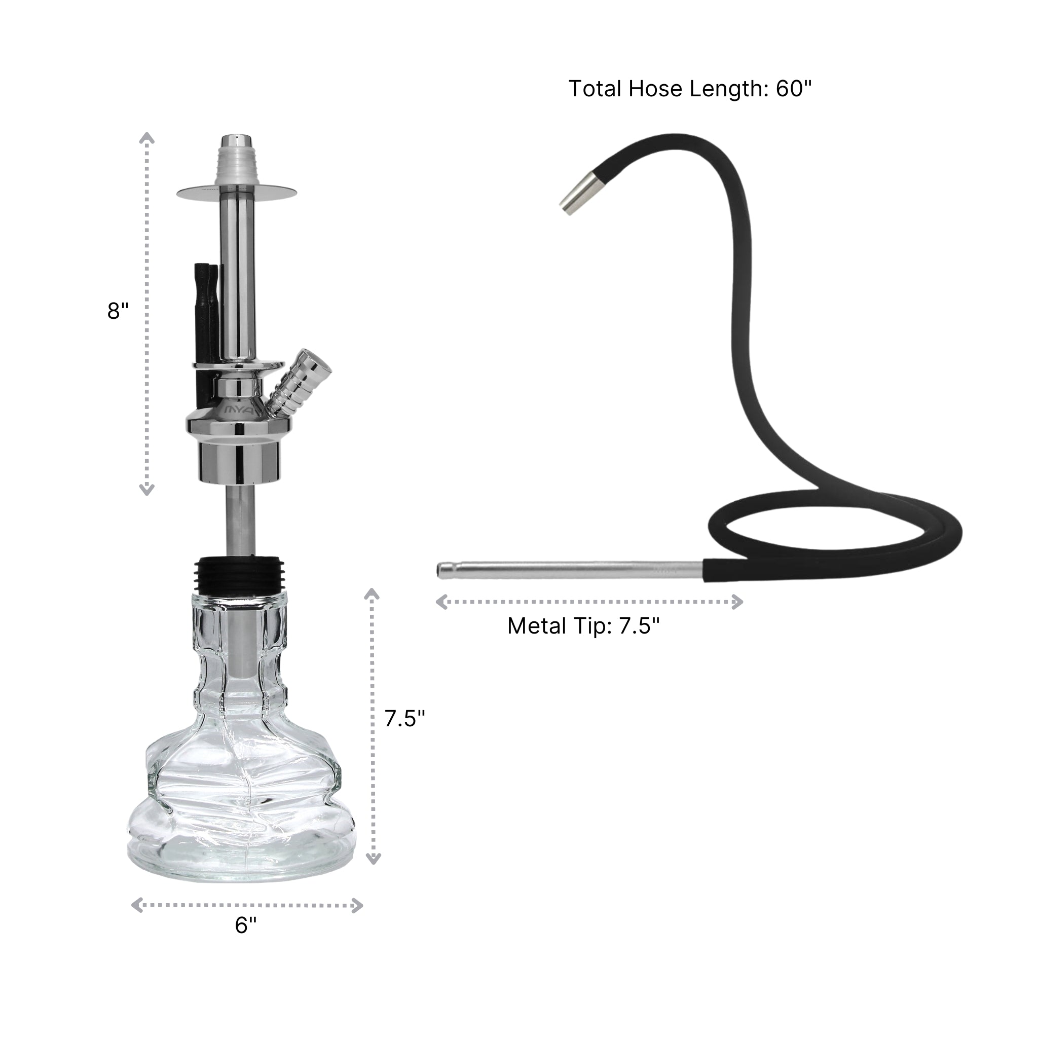 mya-medoro-201-chicha-43-cm-noire-inox-phunnel image 5