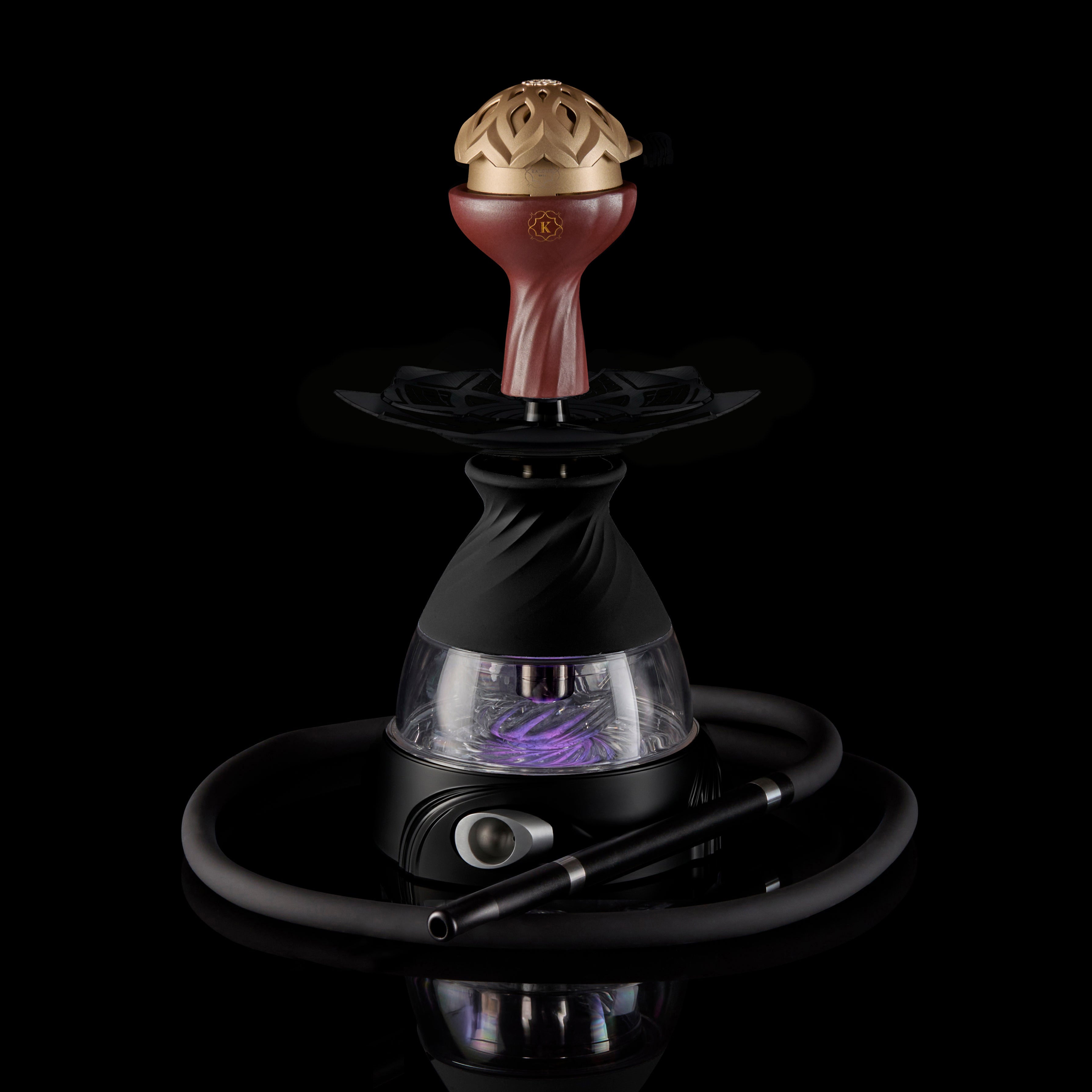 kaloud-krysalis-calix-2-0-chicha-compl-te-noire-inox image 1