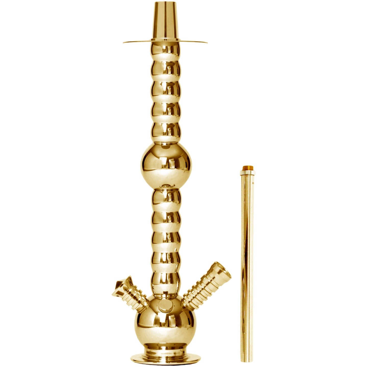mya-stems-002t-colonne-chicha-laiton-chrome-gyptienne image 2
