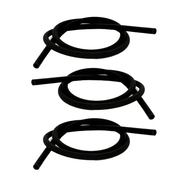 hookah-john-silicone-lot-3-tuyau-chicha-noir-soft-touch-lavable image 1