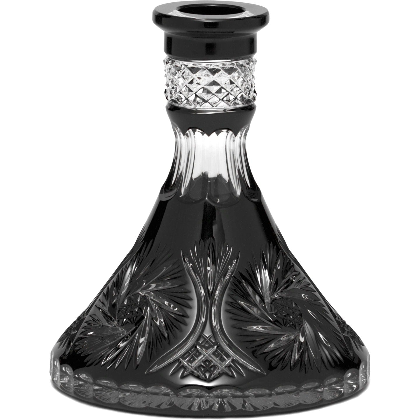 mya-pinwheel-vase-chicha-cristal-noir image 1