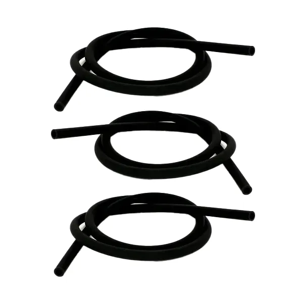 hookah-john-silicone-lot-3-tuyau-chicha-noir-soft-touch-lavable image 1
