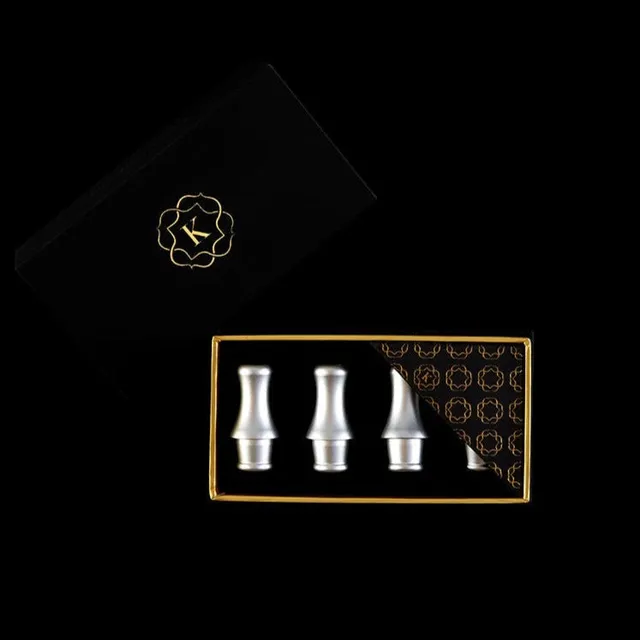 kaloud-aeolis-argis-embouts-tuyau-chicha-inox-x4-argent image 1