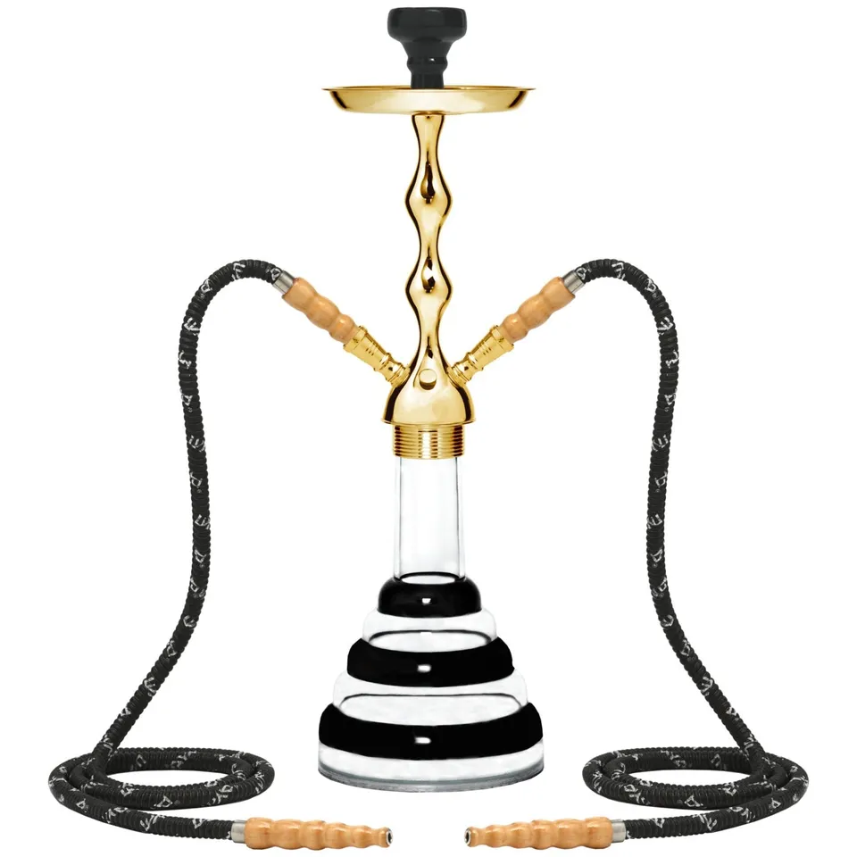 mya-acrylic-274t-200-2h-chicha-acrylique-noire-2-tuyaux image 1
