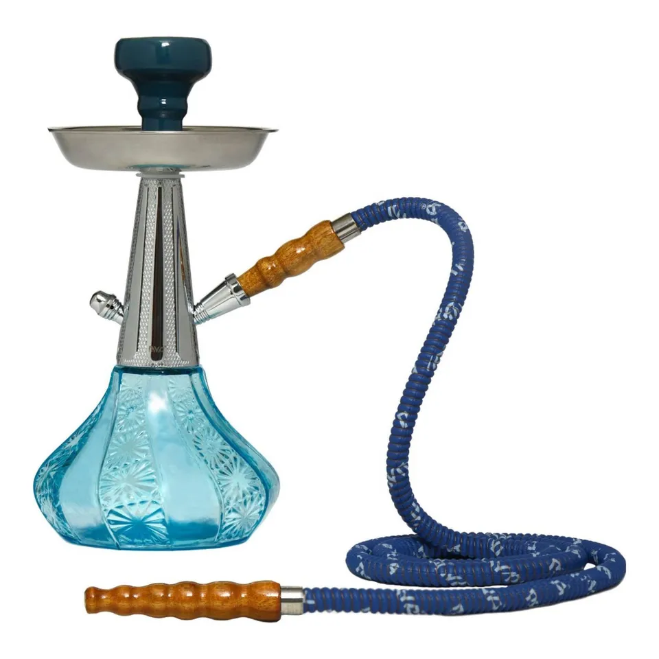 mya-fedora-102-petite-chicha-verre-bleu-ciel-30-cm image 1